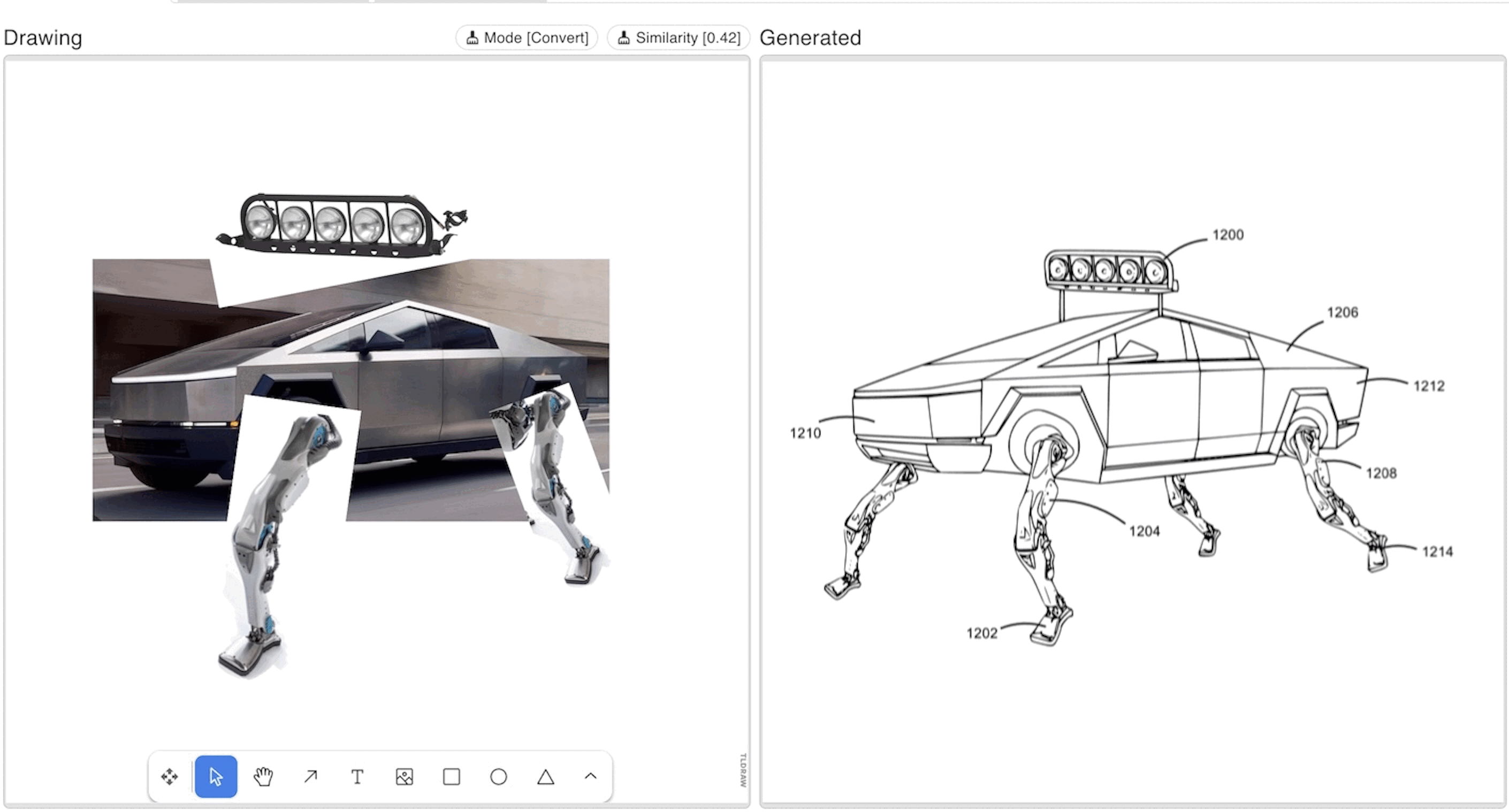 AI-powered Drawing Generation illustration